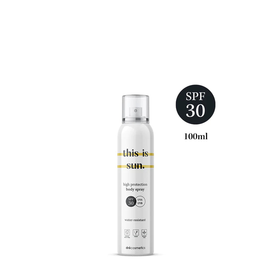 This is sun body spray SPF30 100ml