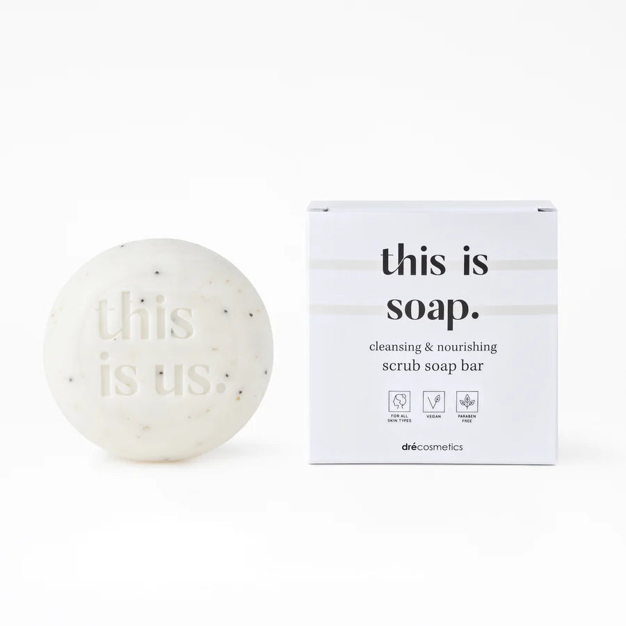 This is soap scrub soap bar 125ml