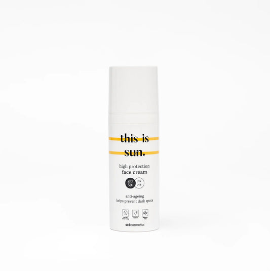 This is sun face cream SPF50 50ml