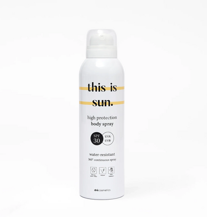 Bundel sun - body spray SPF30, face cream SPF50, aftersun gel & aftersun face cream