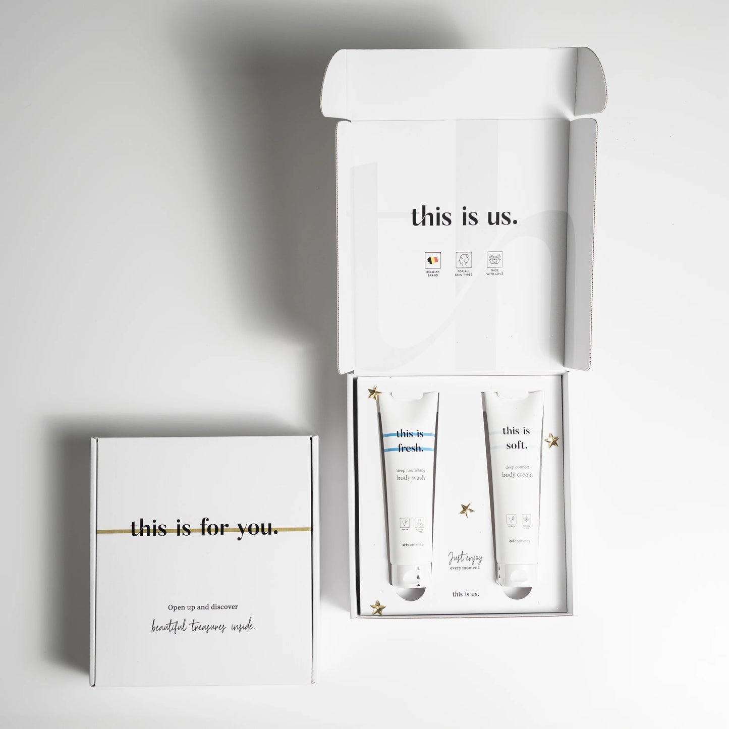 This is for you - Cadeauset Body Wash & Body Cream