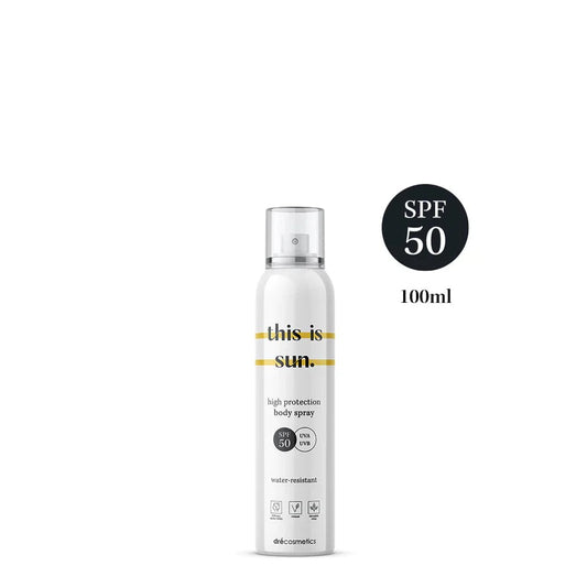 Bundel sun - body spray SPF50, face cream SPF50, aftersun gel & aftersun face cream